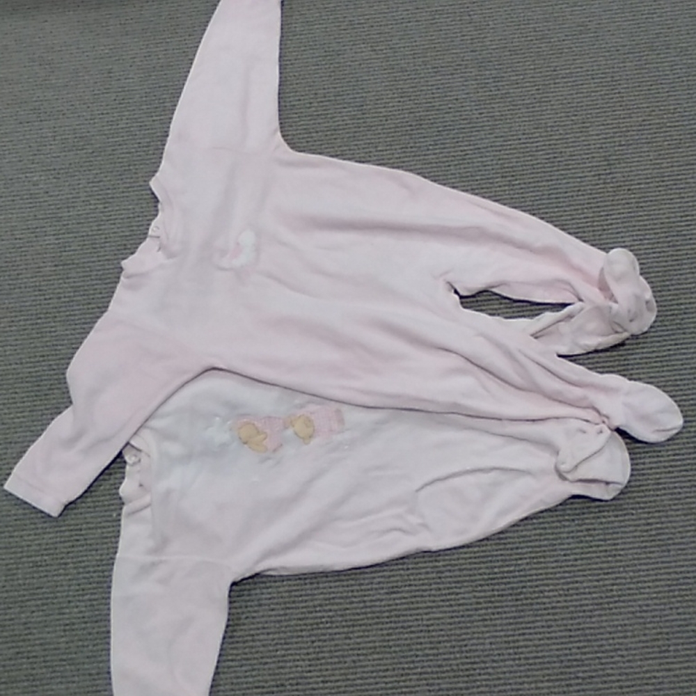 2-pack girandola velour 18 month footies